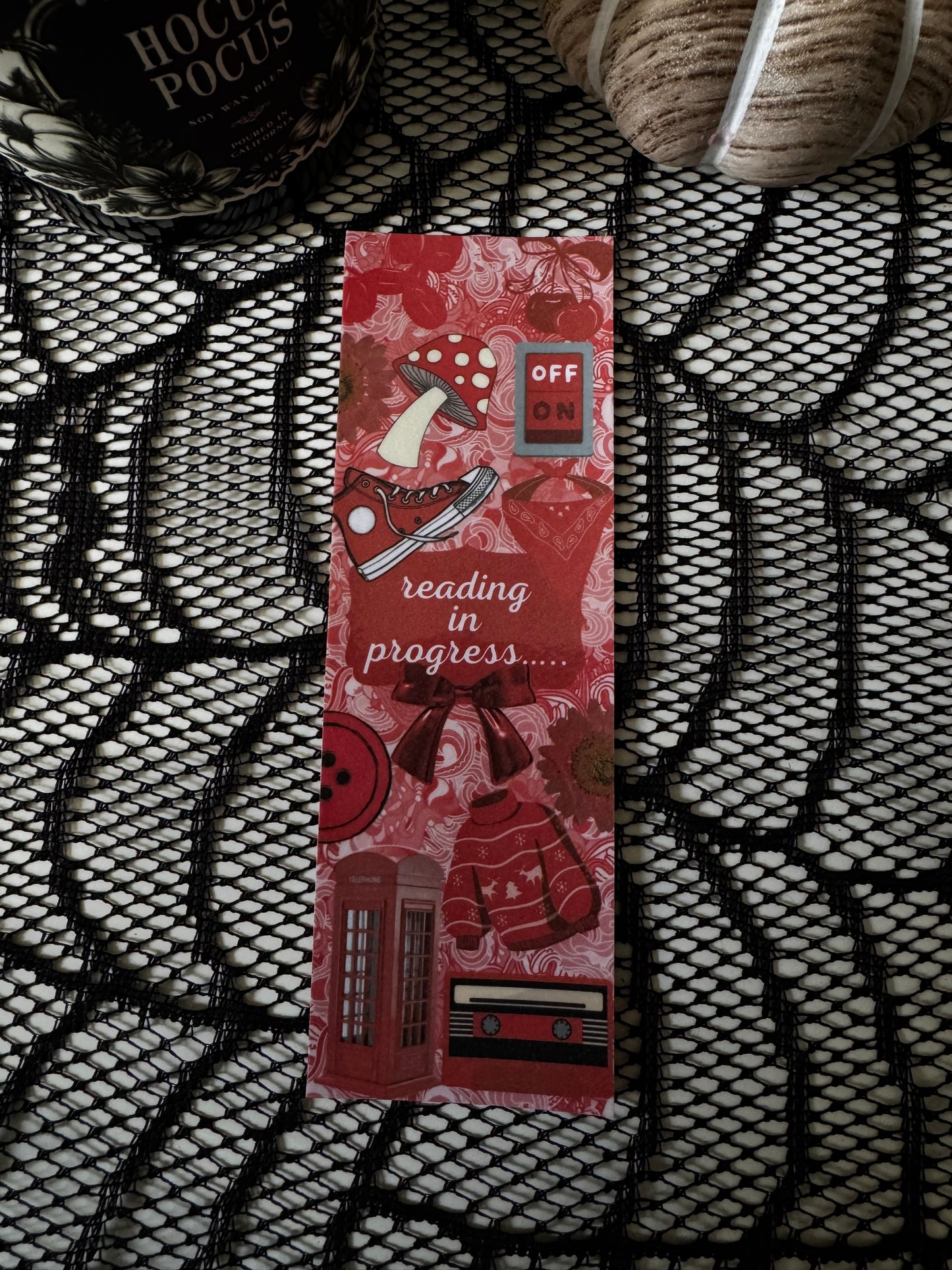 Reading in Progress Bookmark