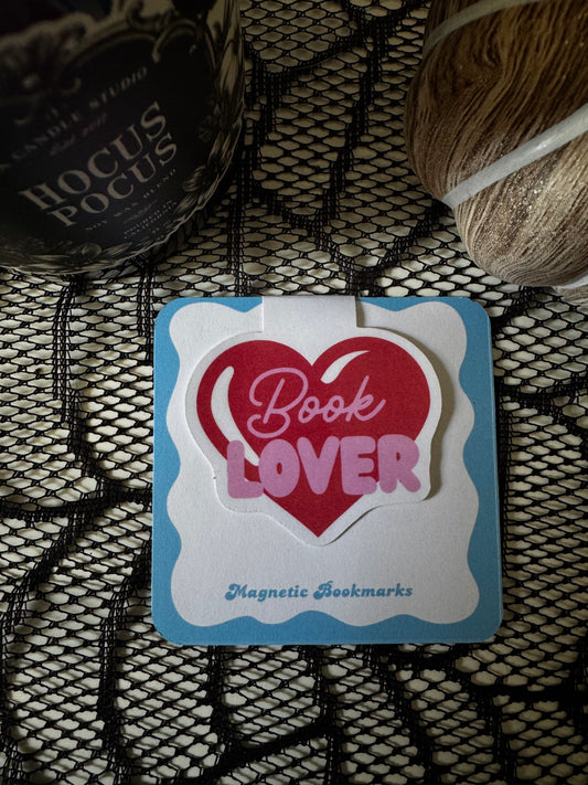 Book Lover Magnetic Bookmark